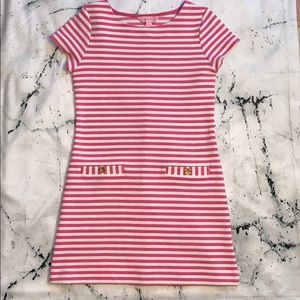 Lilly Pulitzer Pink Striped Dress (kids)